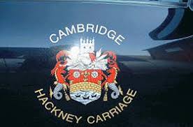 crest on a hackney carriage