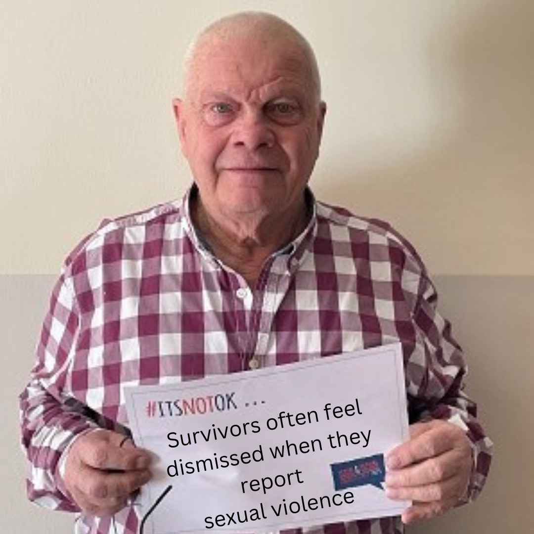 It's not OK that survivors often feel dismissed when they report sexual violence