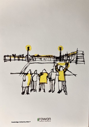 Artwork by Rowan student Alex