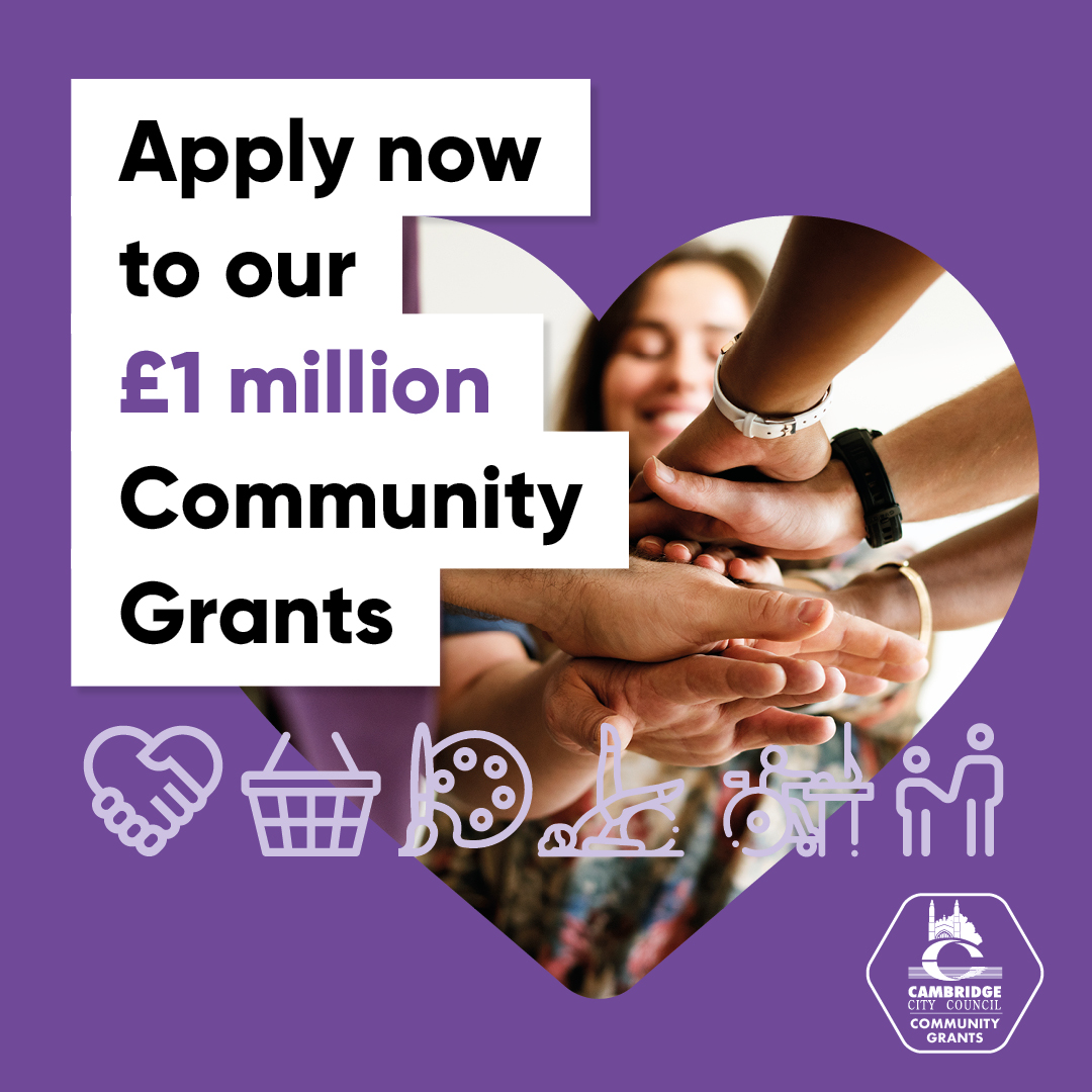 Apply now to our £1 million Community Grants