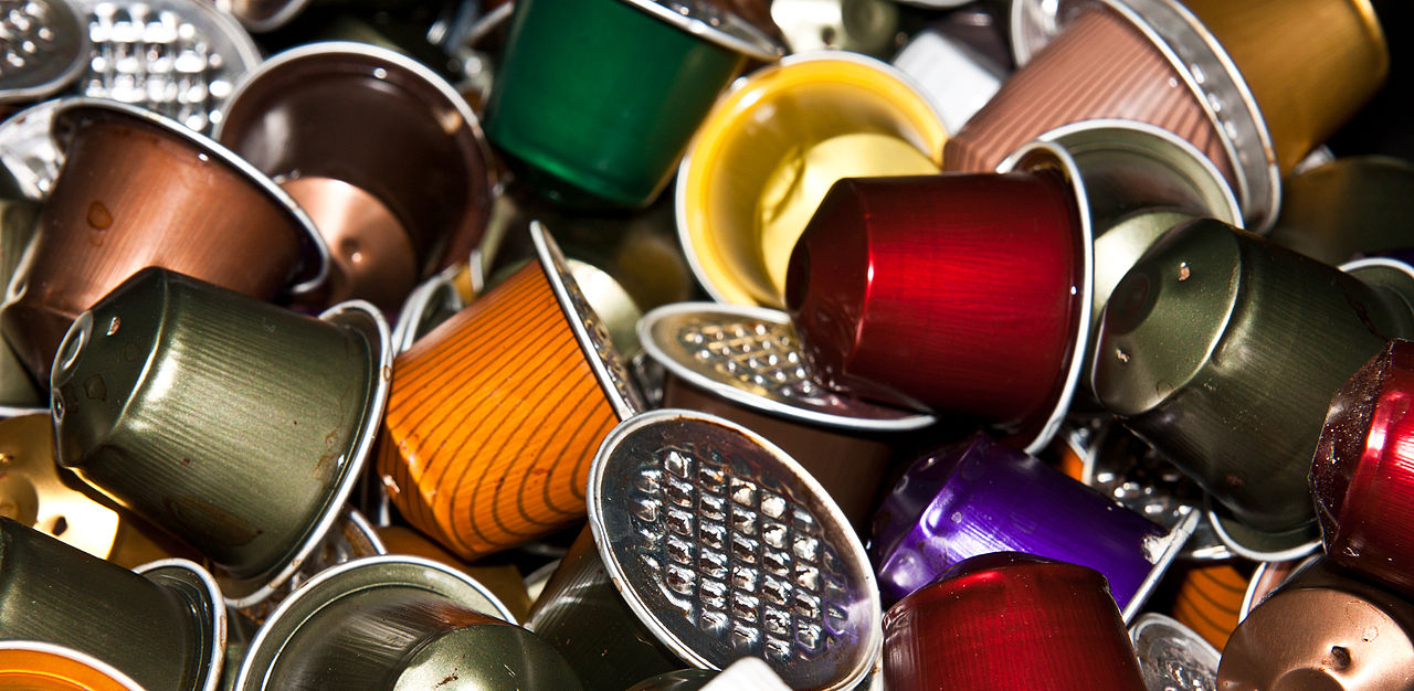 Coffee pods and capsules such as Nespresso and Tassimo