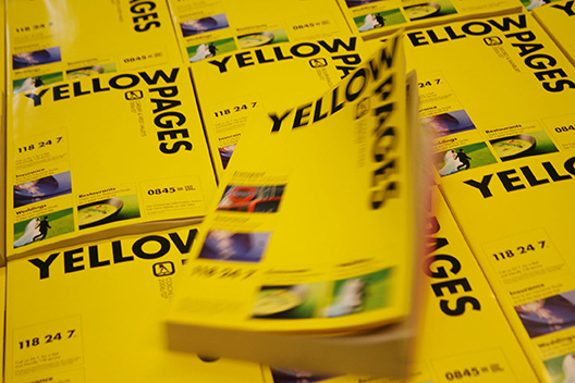 Telephone directories / phone book / Yellow Pages