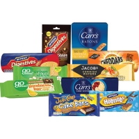 Biscuit, cracker and cake wrappers