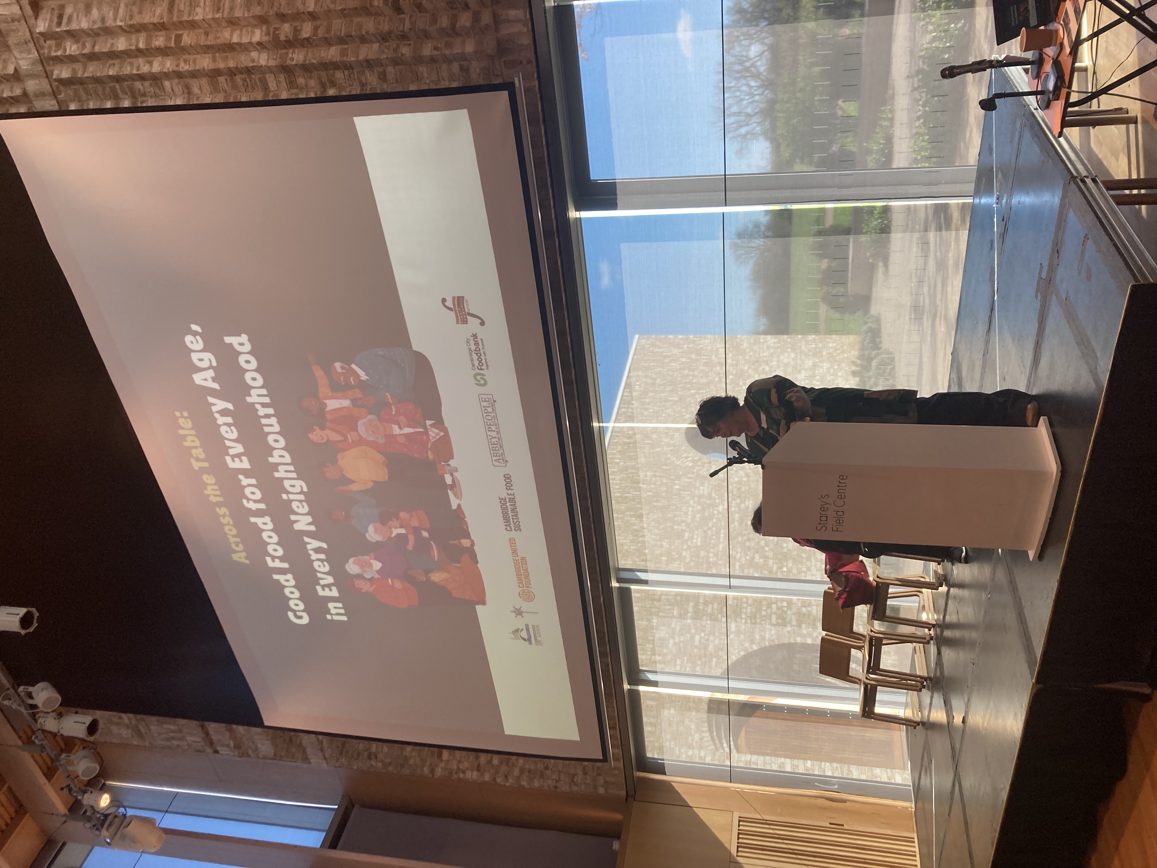 Sam Dyer- Chief Executive Officer, Cambridge Sustainable Food, Food Justice conference 2026