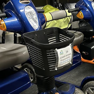 A Shopmobility scooter