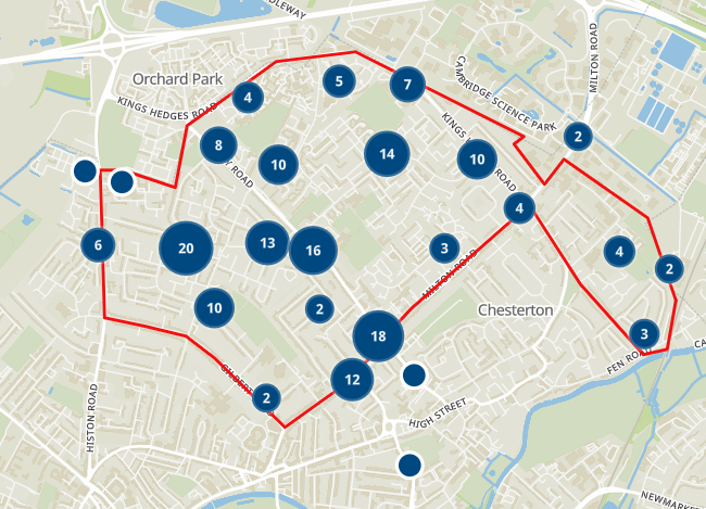 North Cambridge Framework For Change Map Comments