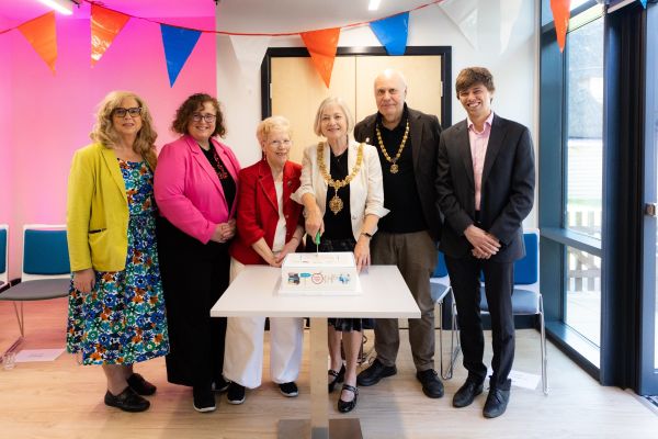Cherry Hinton Hub Cake Cutting Ceremony