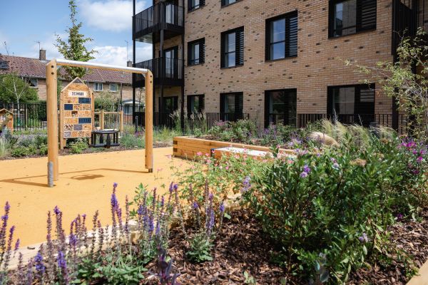New planting and play equipment